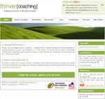 Thrive Coaching site